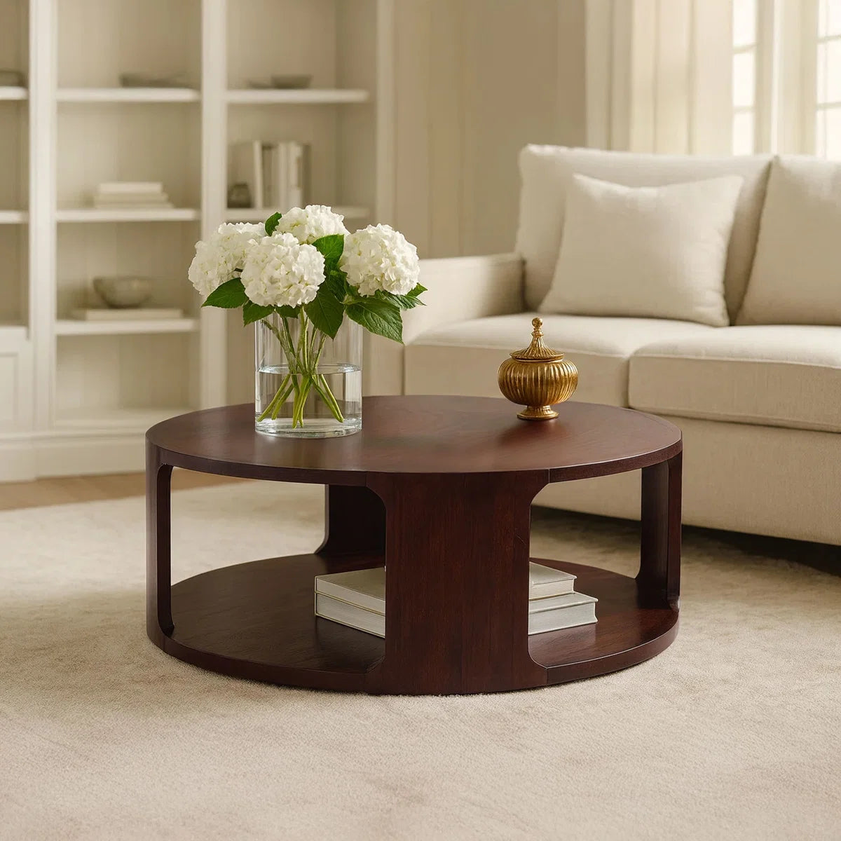 Bard Coffee Table, 38 Inch