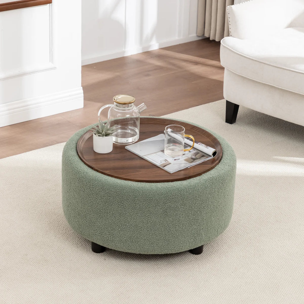 Pietsch Round Coffee Table with Storage