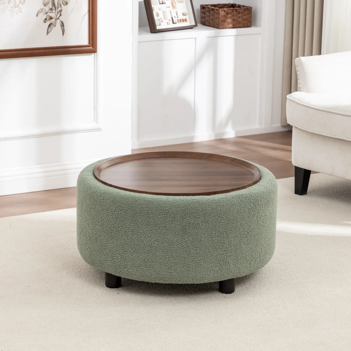 Pietsch Round Coffee Table with Storage